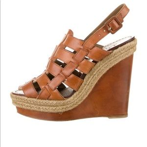 {Christian Louboutin} Barcelona Wedge Sandals